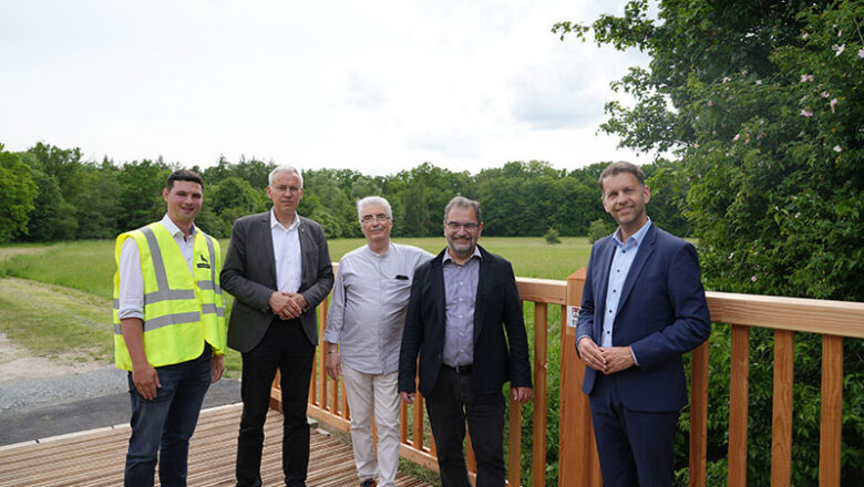 Brücke Nähe Gaußstraße/Semmelweisring erneuert