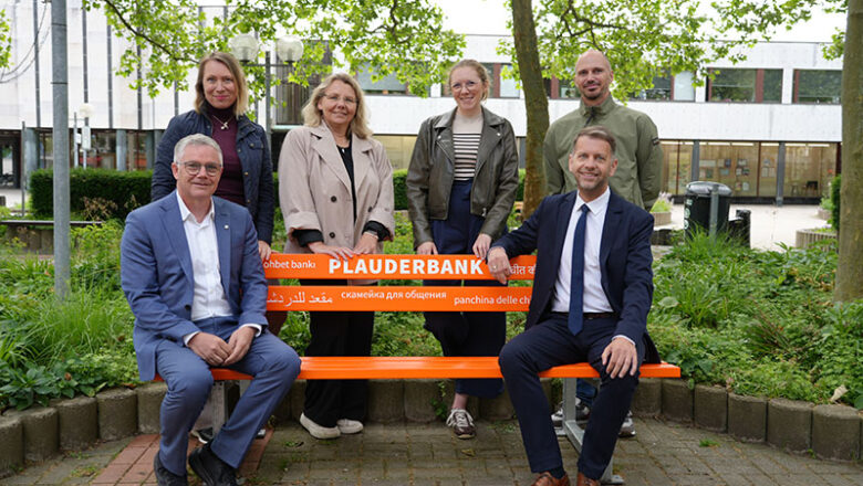 Eine Plauderbank für Wolfsburg