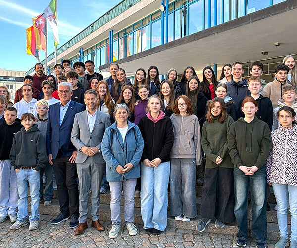 Schüler*innen aus Marignane empfangen