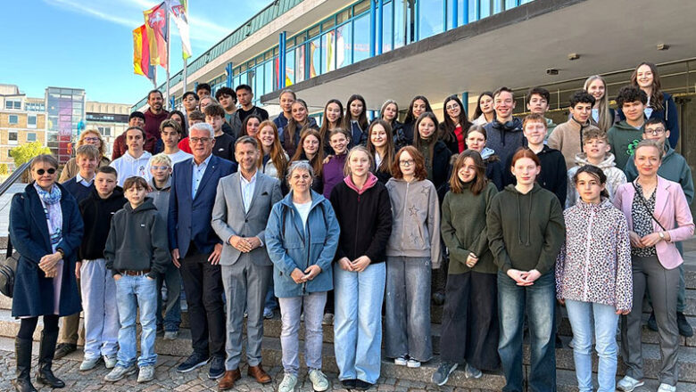 Schüler*innen aus Marignane empfangen