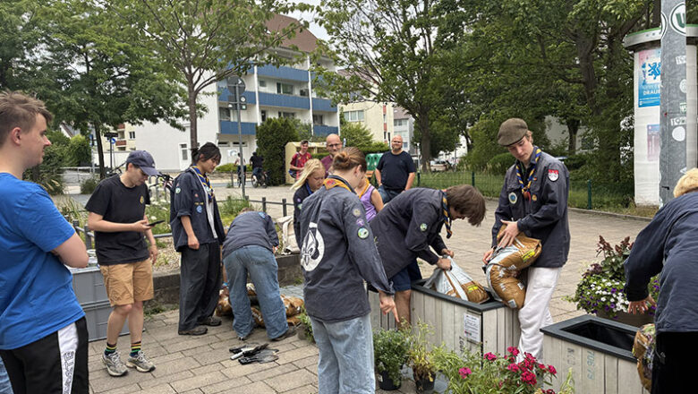 Pflanzaktion bringt mehr Grün