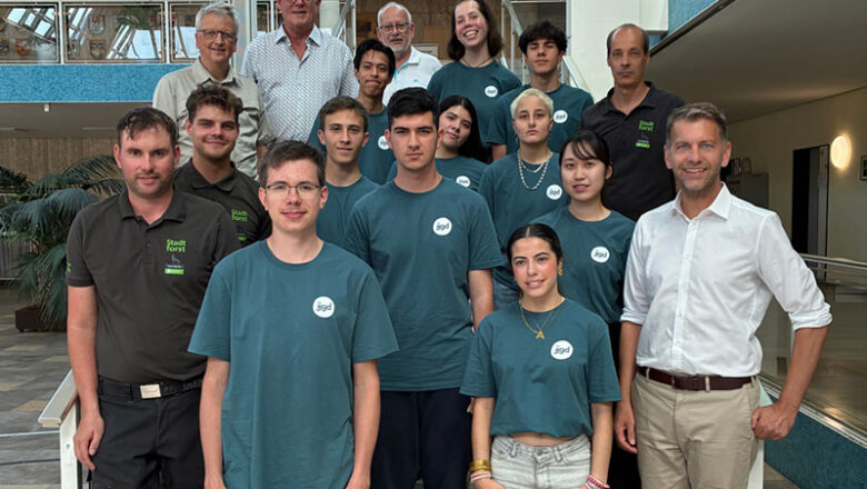 Workcamp unterstützt die Stadtforst