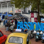 Beim Vespa-Fest zu Gast in Wolfsburg