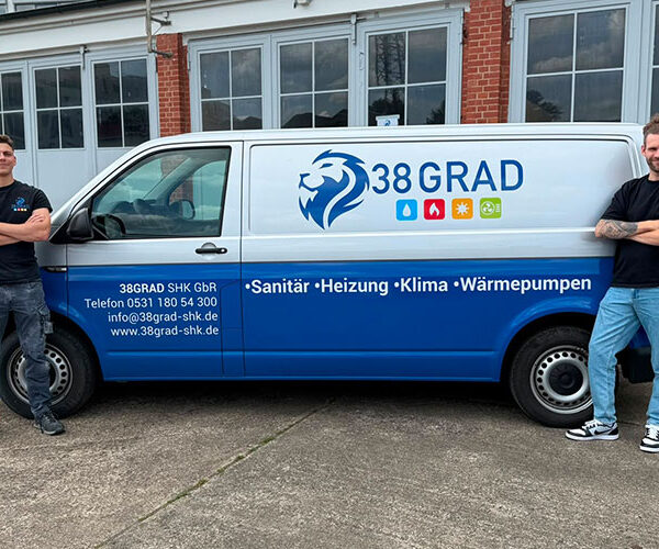 38 GRAD SHK  – moderner Meisterbetrieb für Sanitär, Heizung und Klimatechnik
