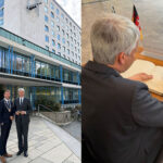 Bundesverkehrsminister Steffen Bilger zu Gast im Wolfsburger Rathaus
