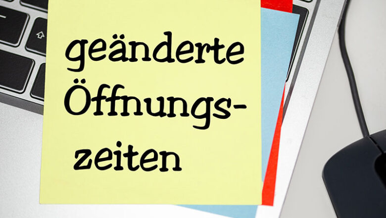 Erweiterte Öffnungszeiten der Sprechstellen ab KW 45 (2. November)