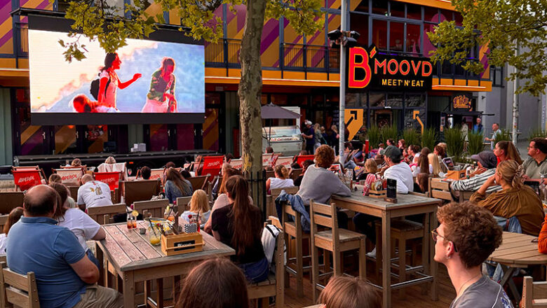 Gelungener Auftakt für das Open-Air-Sommerkino im B’Moovd