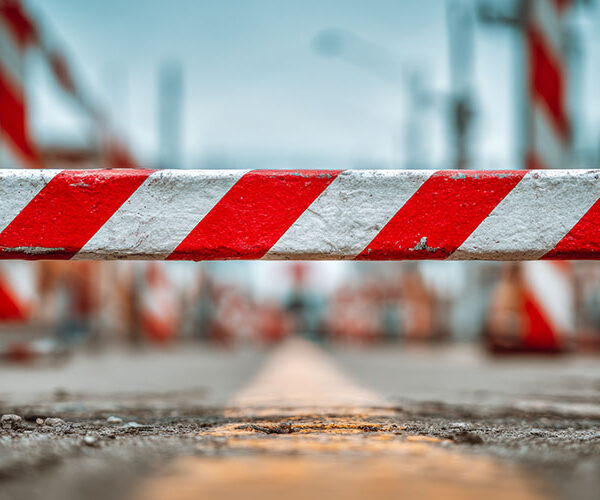 Straße „An der Vorburg“ einseitig gesperrt