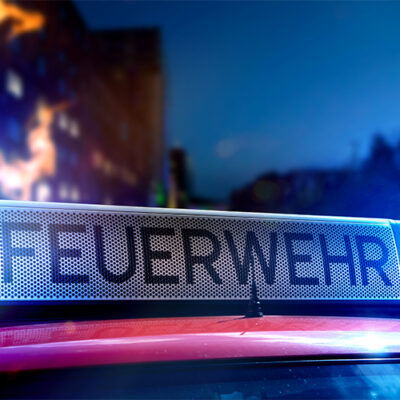 Brand in stillgelegtem Betonwerk