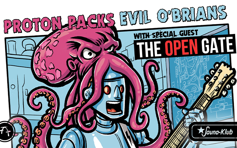 Proton Packs sind ein italienisches Quartett, das seit 2004 aktiv ist und für seine rohe Energie und seine eingängigen Refrains bekannt ist.