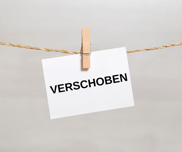 Verlegung der Vorstellung „Ich, Antonin Artaud- der wilde Harlekin“vom 10.10.2026 auf den 19.05.2027
