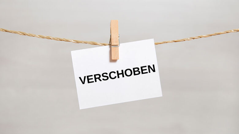 Verschiebung der Vorstellung „Alte Meister“ vom 20.10.2026 auf den 13.04.2027