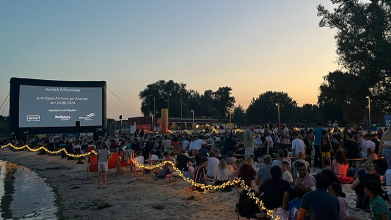 Open-Air-Strandkino am Allersee voller Erfolg