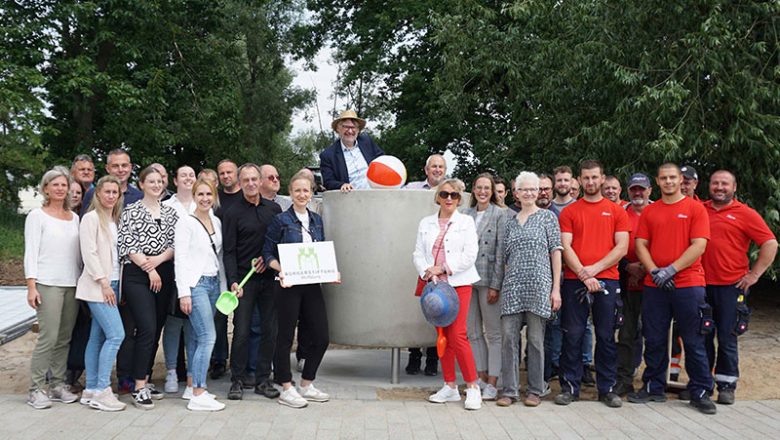 Umkleidekabinen für den Allerpark
