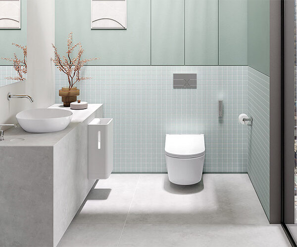 Großer Komfort auch im kleinen Bad