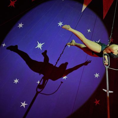 Festival internationaler Künstler mit dem „Circus Fliegenpilz“