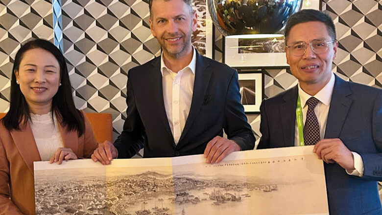 Chinesische Delegation aus Nanhai zu Gast