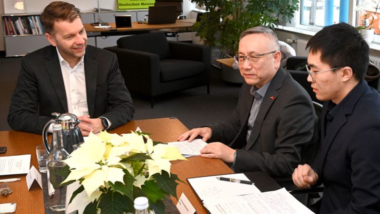 Generalkonsul Chinas im Rathaus empfangen