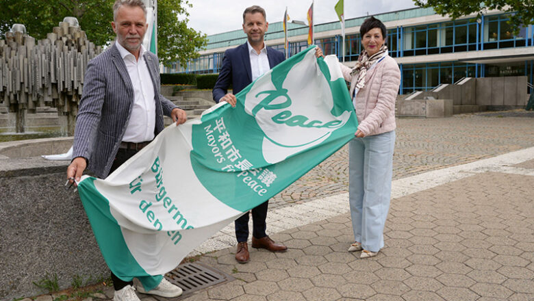 Wolfsburg zeigt Flagge für den Frieden