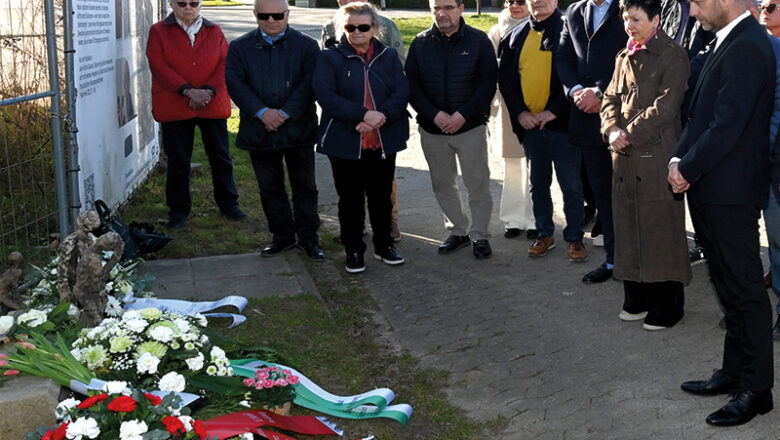 Stilles Gedenken am KZ-Außenlager Laagberg