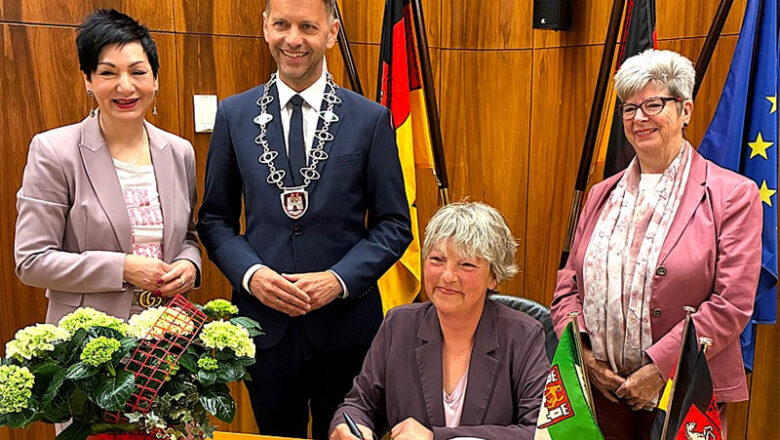Präsidium des Landtages zu Gast im Rathaus