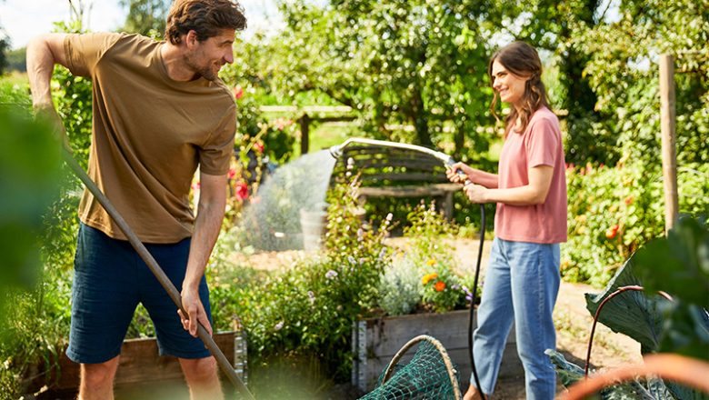 Tipps, um den Garten auf Hitzestress vorzubereiten