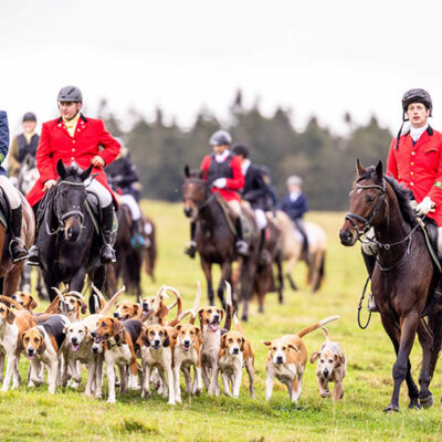 Zum 60. Mal mit Pferd und Hund über Stock und Stein