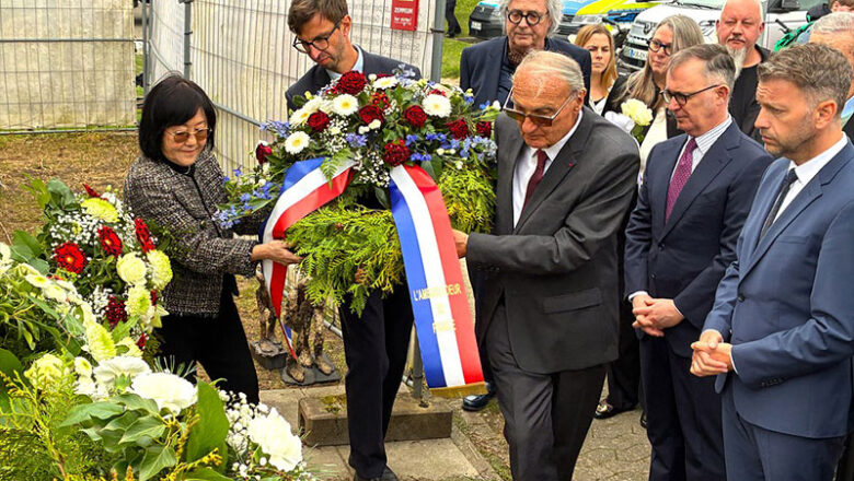 Gedenken an die Opfer des Todesmarsches