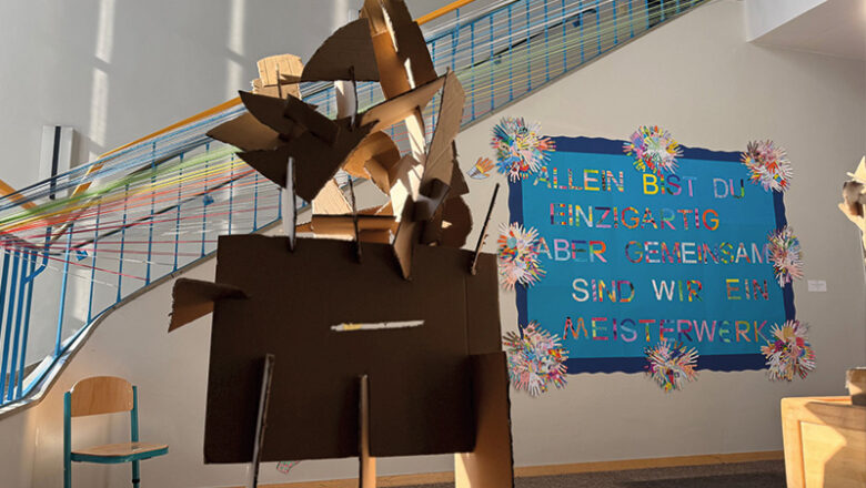 Projektwoche macht Laagbergschule zur Galerie