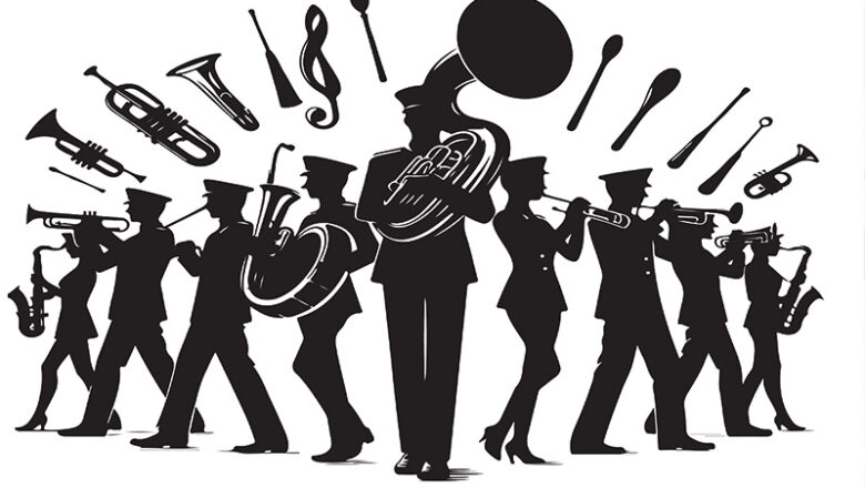 Charts-, Marsch- und Filmmusik