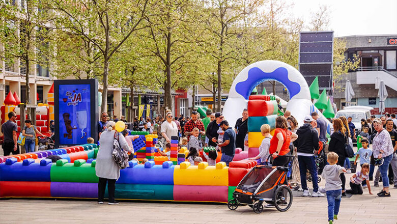 Kunterbunter Kindersamstag in der Wolfsburger Innenstadt