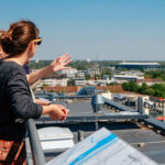 Rathausdachführung im April
