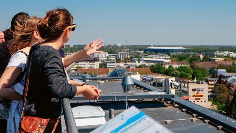 Rathausdachführung im Juli