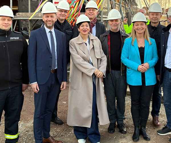 Richtfest für den Neubau