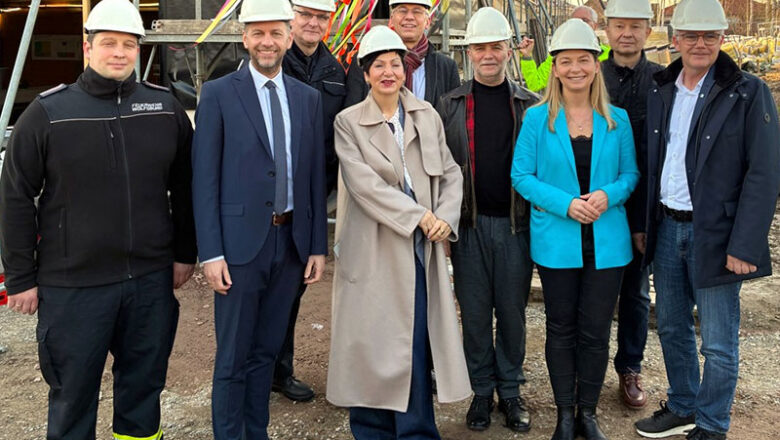 Richtfest für den Neubau