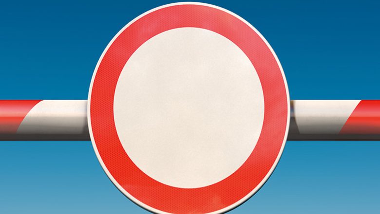 Theaterparkplatz gesperrt