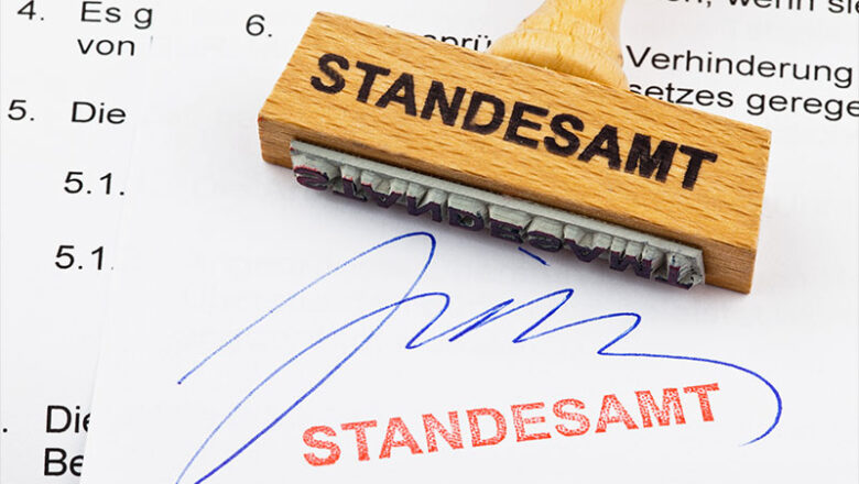 Urkunden direkt beim Standesamt beantragen