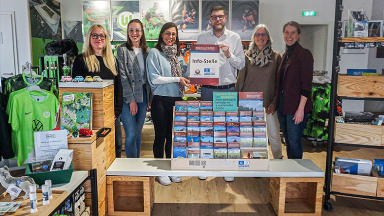 Wolfsburg Store als UNESCO-Geopark-Infostelle