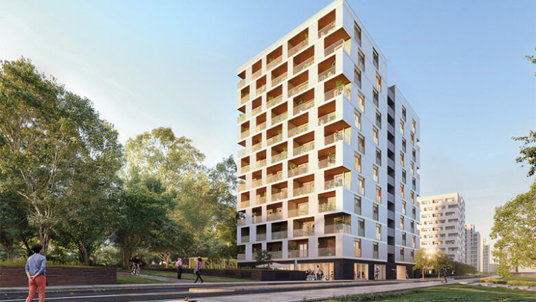 Zirkulärer Holzhochhausbau